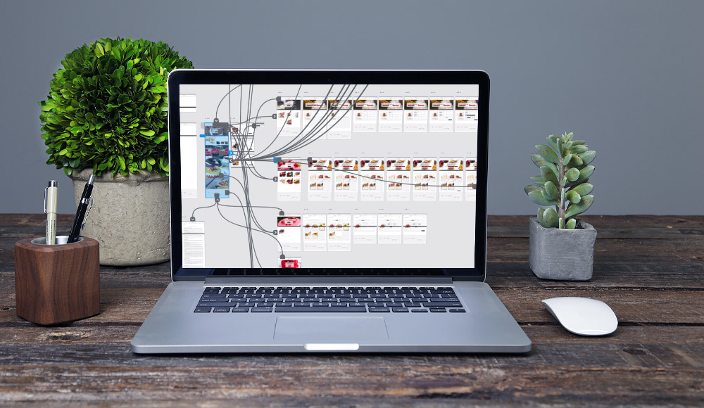 prototype fonctionnel du site de patisserie